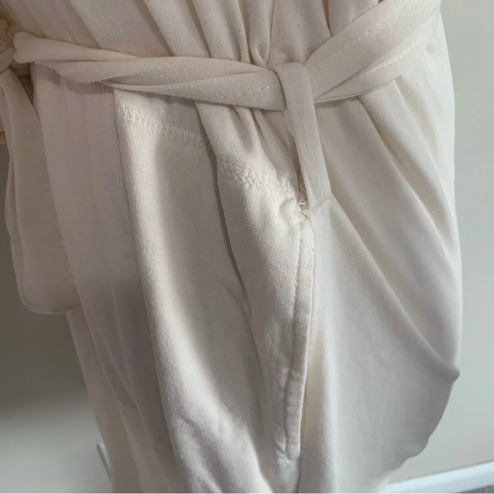 Pure Fiber Soft Sherpa Lounge Belted Hooded Robe - Picture 5 of 11